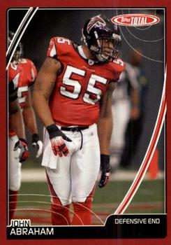 2007 Topps Total - Red #94 John Abraham Front