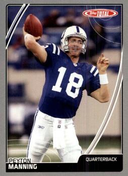 2007 Topps Total - Silver #40 Peyton Manning Front