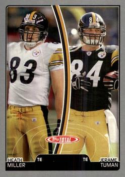 2007 Topps Total - Silver #247 Jerame Tuman / Heath Miller Front