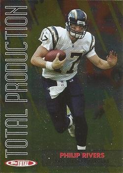 2007 Topps Total - Total Production #TP9 Philip Rivers Front