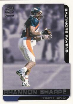2000 Pacific Paramount #21 Shannon Sharpe Front