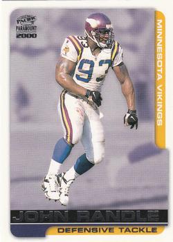 2000 Pacific Paramount #134 John Randle Front