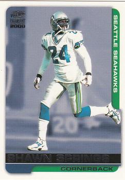2000 Pacific Paramount #223 Shawn Springs Front