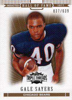 2007 Topps Triple Threads - Sepia #97 Gale Sayers Front