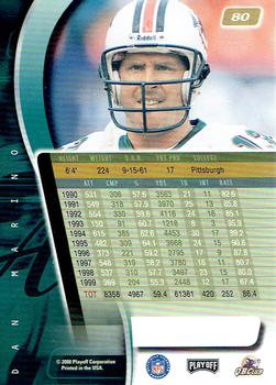 2000 Playoff Absolute #80 Dan Marino Back