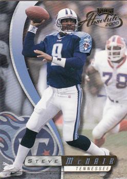 2000 Playoff Absolute #140 Steve McNair Front