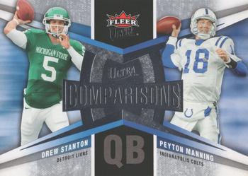 2007 Ultra - Comparisons #UC-SM Drew Stanton / Peyton Manning Front