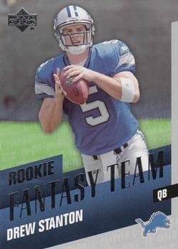 2007 Upper Deck - Rookie Fantasy Team #RFT-DS Drew Stanton Front