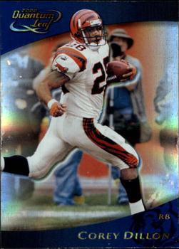 2000 Quantum Leaf #57 Corey Dillon Front