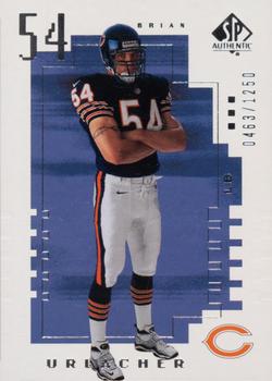 2000 SP Authentic #122 Brian Urlacher Front