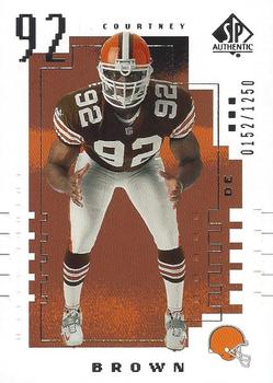 2000 SP Authentic #148 Courtney Brown Front
