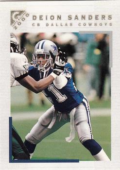2000 Topps Gallery #102 Deion Sanders Front