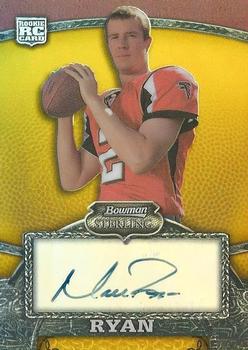 2008 Bowman Sterling - Gold Rookie Autographs #146 Matt Ryan Front