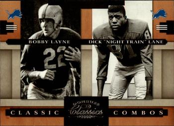 2008 Donruss Classics - Classic Combos #CC-5 Bobby Layne / Dick Lane Front