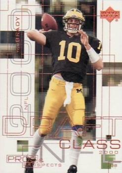 2000 Upper Deck Pros & Prospects #124 Tom Brady Front