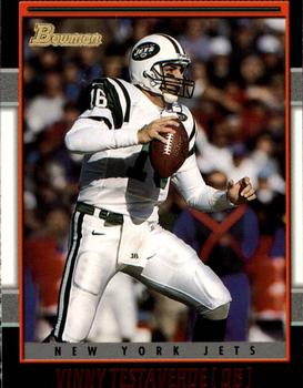 2001 Bowman #12 Vinny Testaverde Front