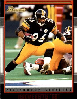 2001 Bowman #13 Jerome Bettis Front