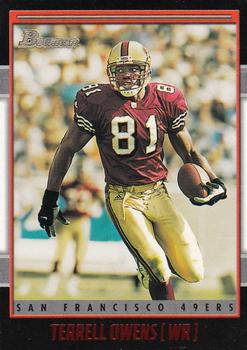 2001 Bowman #48 Terrell Owens Front