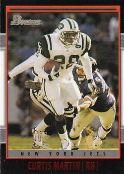 2001 Bowman #99 Curtis Martin Front