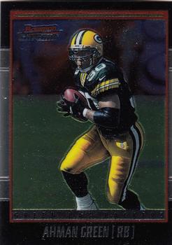 2001 Bowman Chrome #18 Ahman Green Front