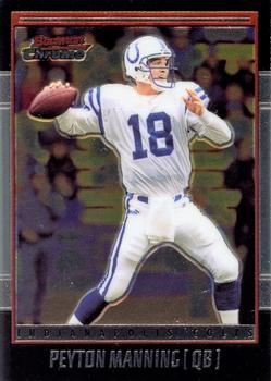 2001 Bowman Chrome #67 Peyton Manning Front