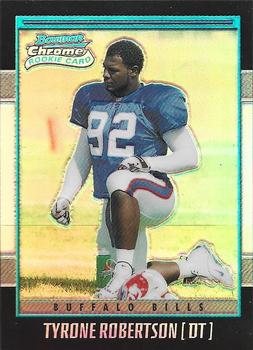 2001 Bowman Chrome #133 Tyrone Robertson Front