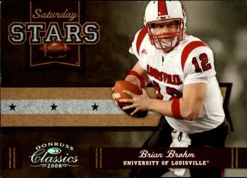 2008 Donruss Classics - Saturday Stars Silver Holofoil #SS-3 Brian Brohm Front