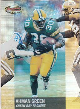 2001 Bowman's Best #75 Ahman Green Front