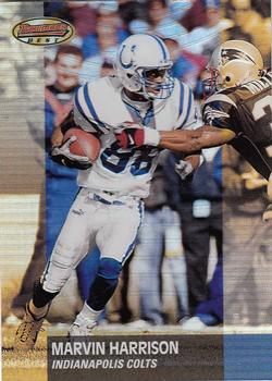 2001 Bowman's Best #78 Marvin Harrison Front