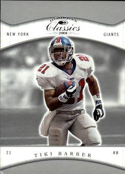 2001 Donruss Classics #59 Tiki Barber Front