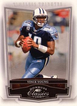 2008 Donruss Classics - Timeless Tributes Silver #95 Vince Young Front