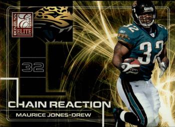 2008 Donruss Elite - Chain Reaction Gold #CR-24 Maurice Jones-Drew Front