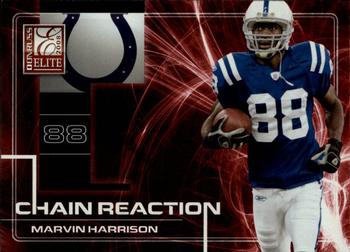 2008 Donruss Elite - Chain Reaction Red #CR-8 Marvin Harrison Front