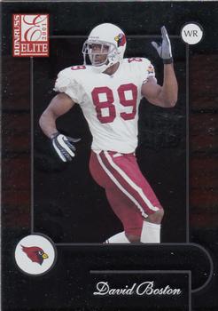 2001 Donruss Elite #1 David Boston Front