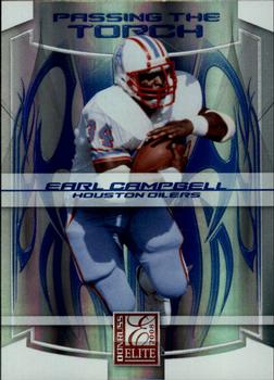 2008 Donruss Elite - Passing the Torch Blue #PT-10 Earl Campbell / LenDale White Front