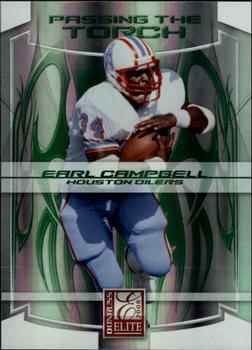 2008 Donruss Elite - Passing the Torch Green #PT-10 Earl Campbell / LenDale White Front
