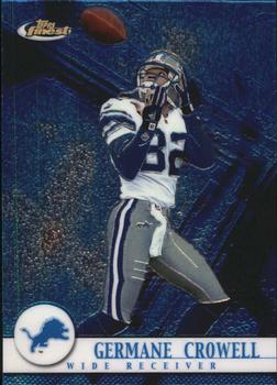2001 Finest #75 Germane Crowell Front