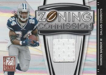 2008 Donruss Elite - Zoning Commission Jerseys #ZC-10 Marion Barber Front