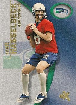 2001 Fleer E-X #66 Matt Hasselbeck Front