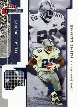 2001 Fleer Game Time #34 Emmitt Smith Front