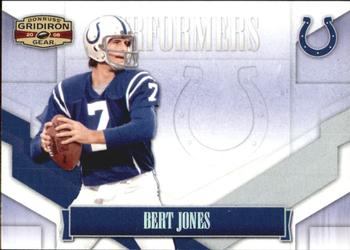 2008 Donruss Gridiron Gear - Performers Silver #P-3 Bert Jones Front