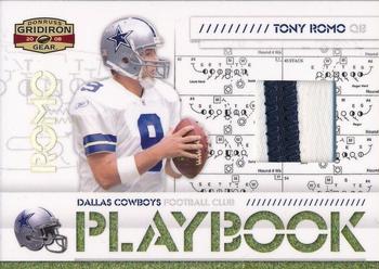 2008 Donruss Gridiron Gear - Playbook Jerseys Patch #PL-4 Tony Romo Front