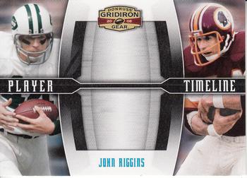 2008 Donruss Gridiron Gear - Player Timeline Platinum #PT-4 John Riggins Front