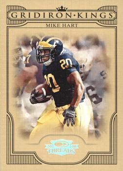 2008 Donruss Threads - College Gridiron Kings Silver #CGK-28 Mike Hart Front