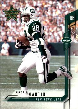 2001 Leaf Rookies & Stars #17 Curtis Martin Front
