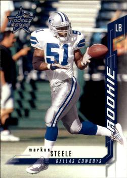 2001 Leaf Rookies & Stars #177 Markus Steele Front