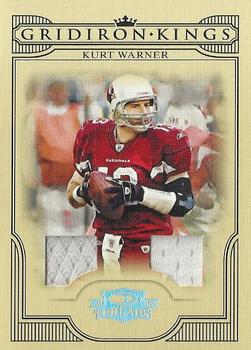 2008 Donruss Threads - Pro Gridiron Kings Materials #PGK-47 Kurt Warner Front