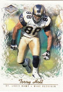 2001 Pacific Canvas Impressions #115 Torry Holt Front