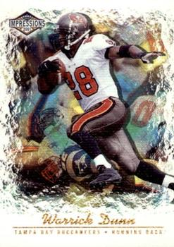 2001 Pacific Canvas Impressions #131 Warrick Dunn Front