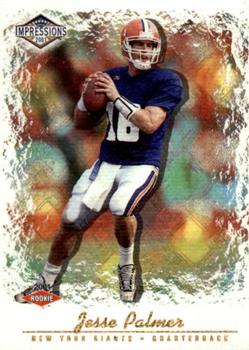 2001 Pacific Canvas Impressions #187 Jesse Palmer Front